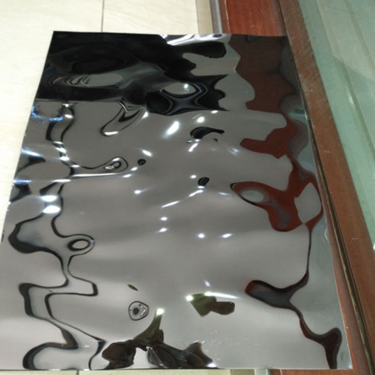 Water Ripple Stainless Steel Sheet/Water Corrugated/Water Wave Bright Sheet